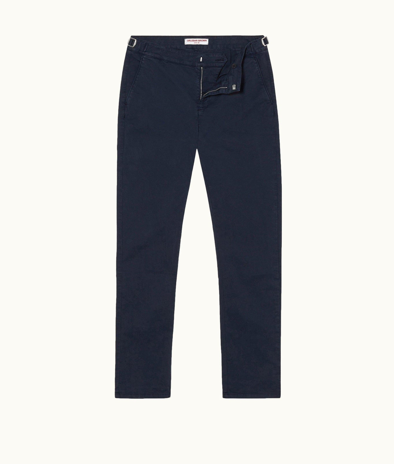 Campbell Slim Fit Stretch Chinos | Navy
