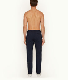 Campbell Slim Fit Stretch Chinos | Navy