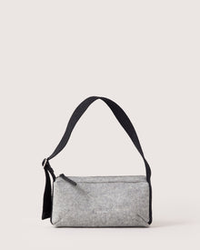 Campus Merino Wool Shoulder Bag | Granite