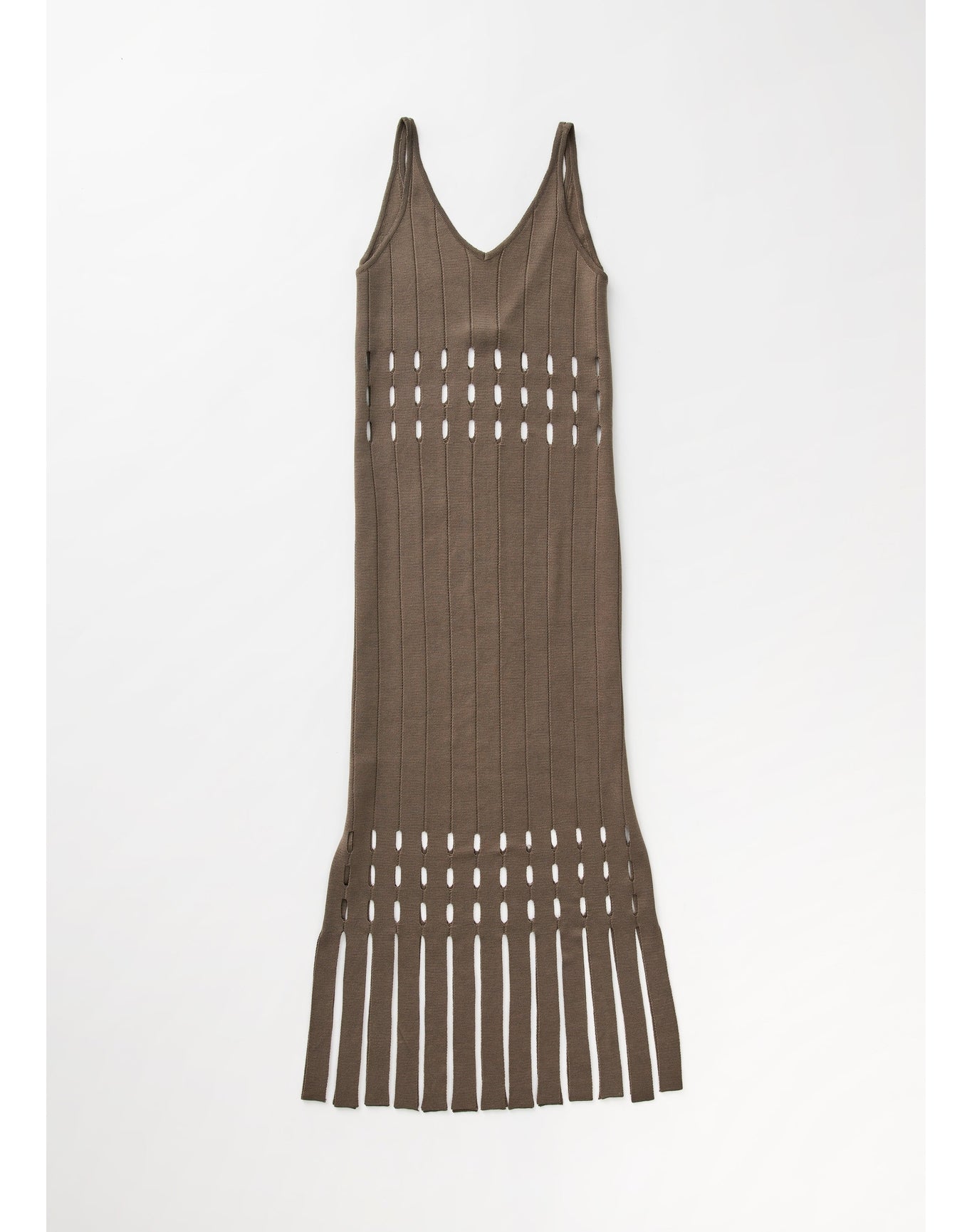 Candle | Long Fringe Dress | Bronze