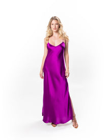 New Fuchsia Mossy Maxi Slip Dress | Fuschia
