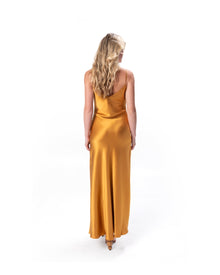 New Bronze Mossy Maxi Slip Dress | Bronze
