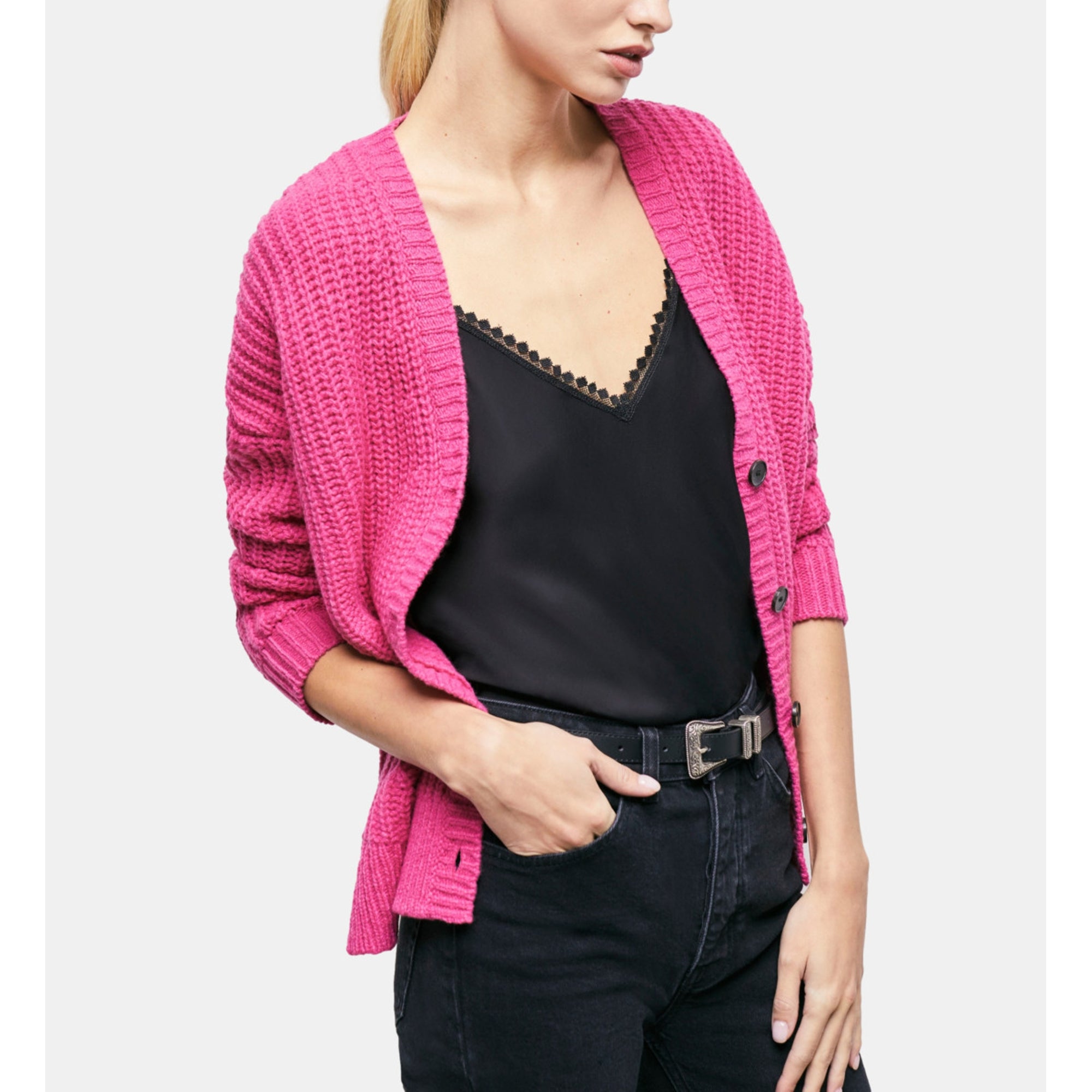 Cardigan | Women | Pink