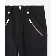 Cargo-Style Joggers With Zip | Women | Black