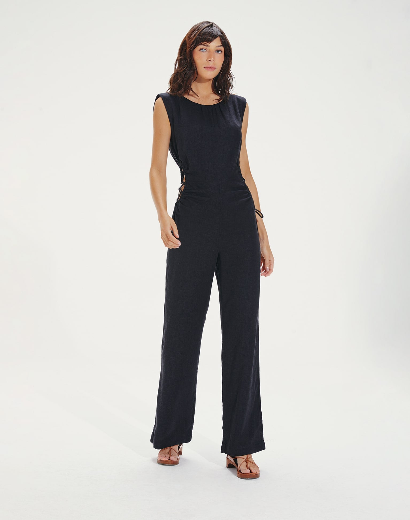 Carina Detail Jumpsuit | Black