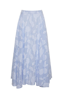Carolina Skirt | Floral Clip Jacquard