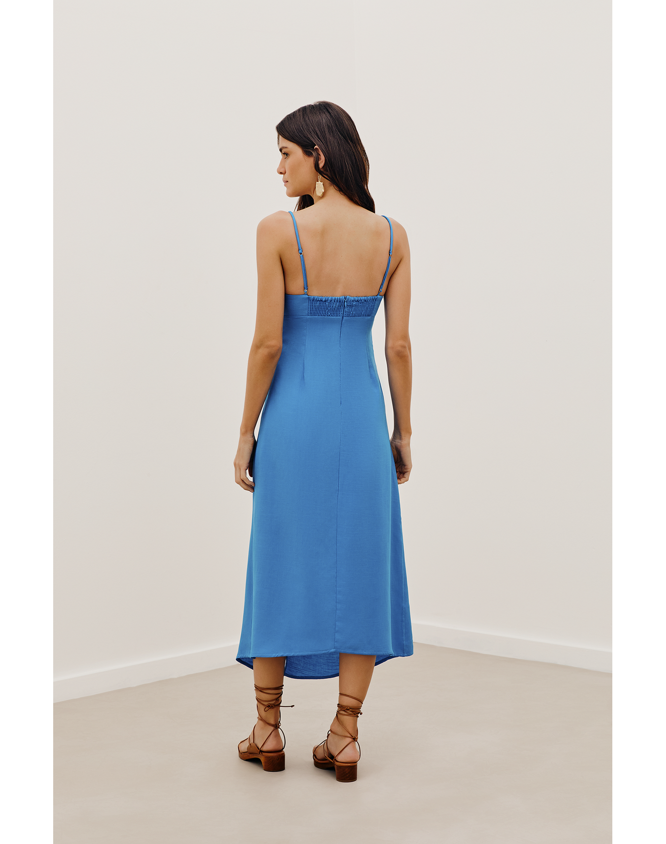 Carrie Midi Dress | Pacific