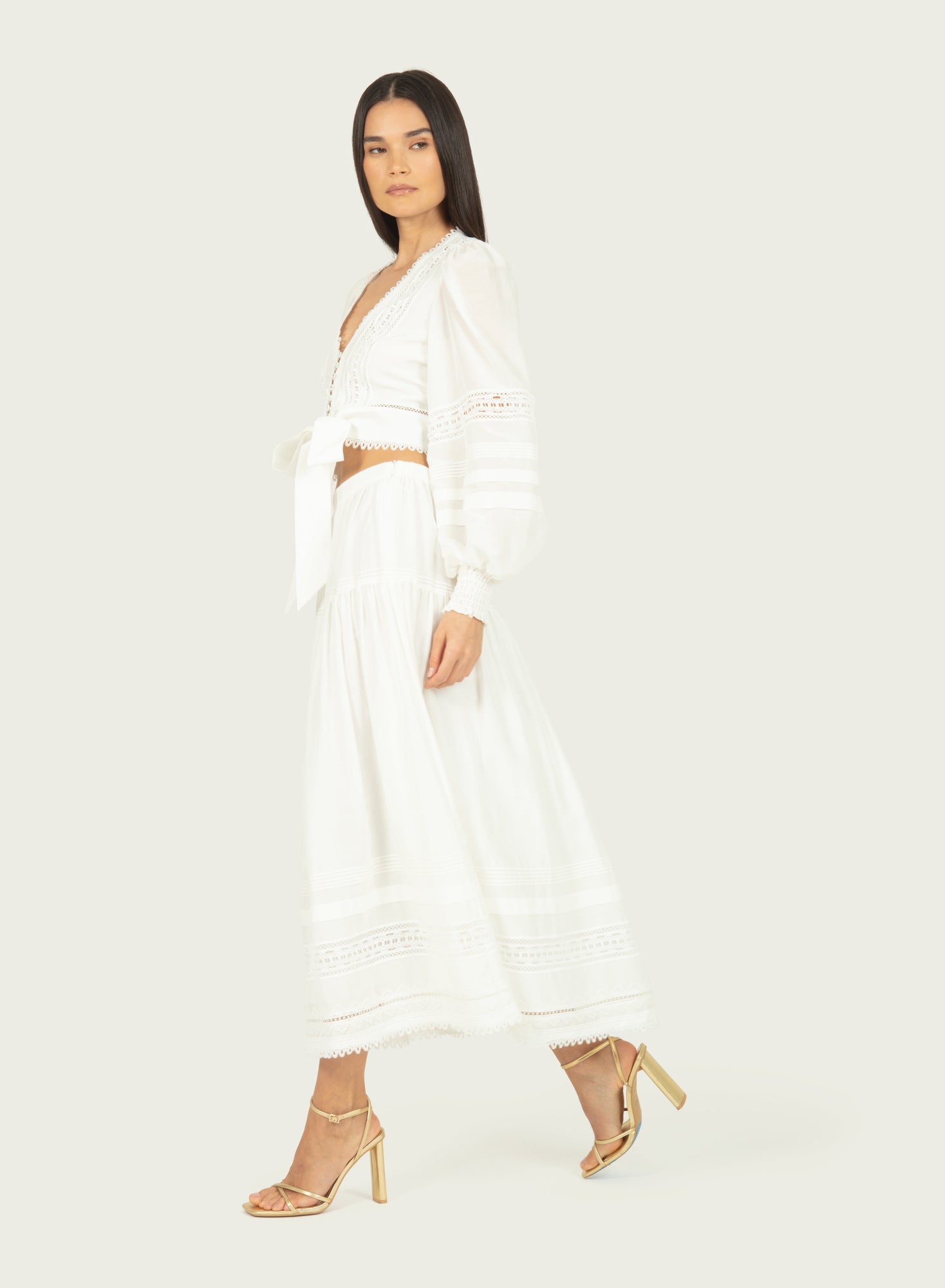 Oriana Skirt | Off-White