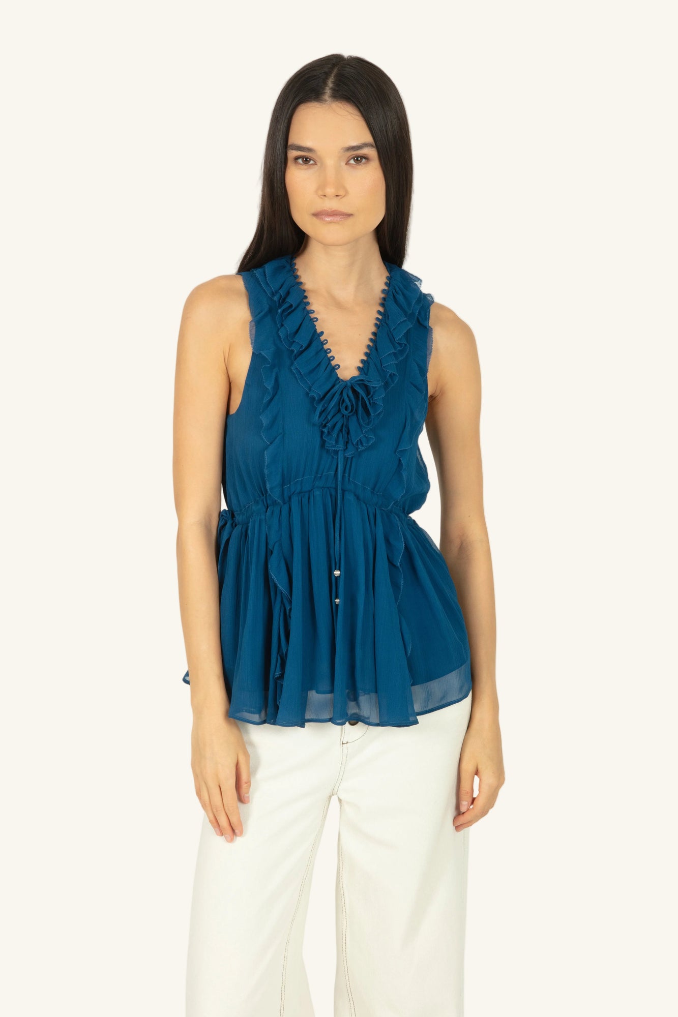Madison Top | Deep Sea Blue