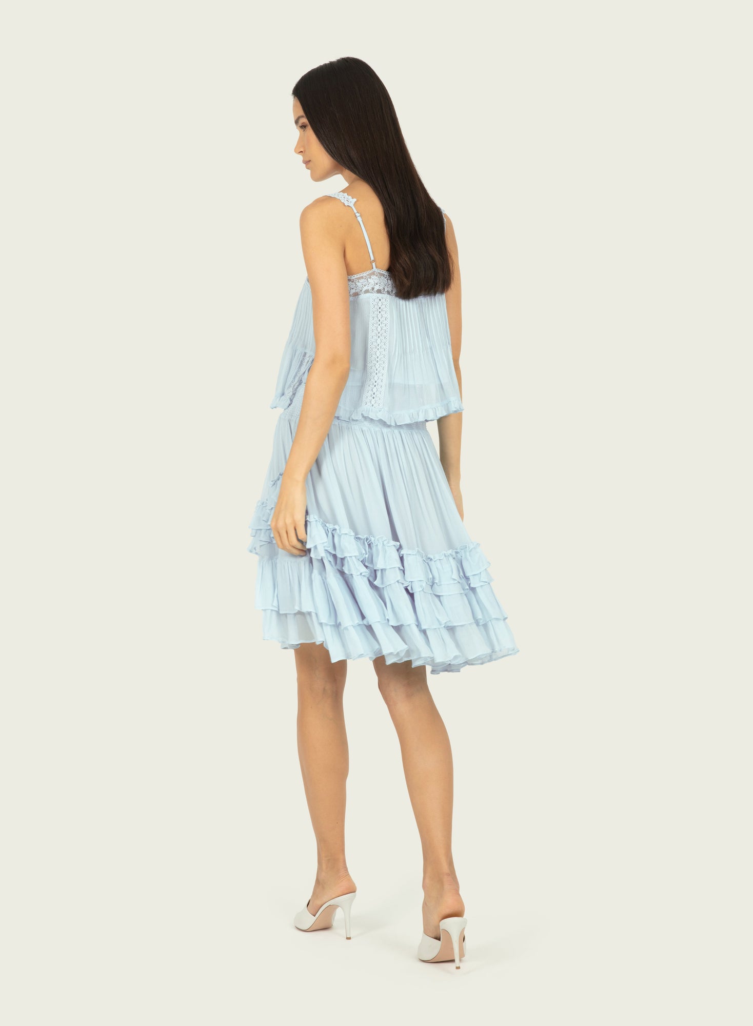 Calantha Top | Cloud Blue
