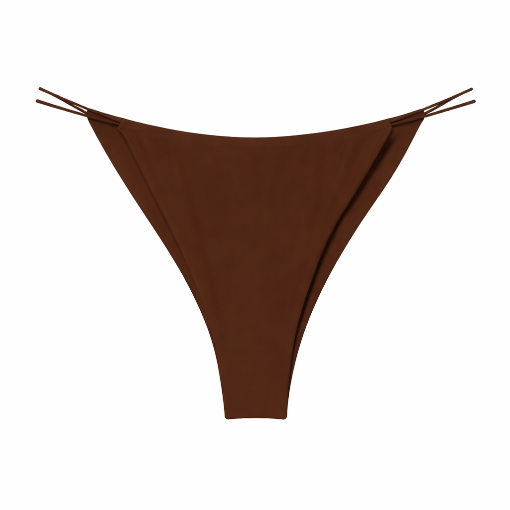 Micro Lana Bottom | Mocha Matte