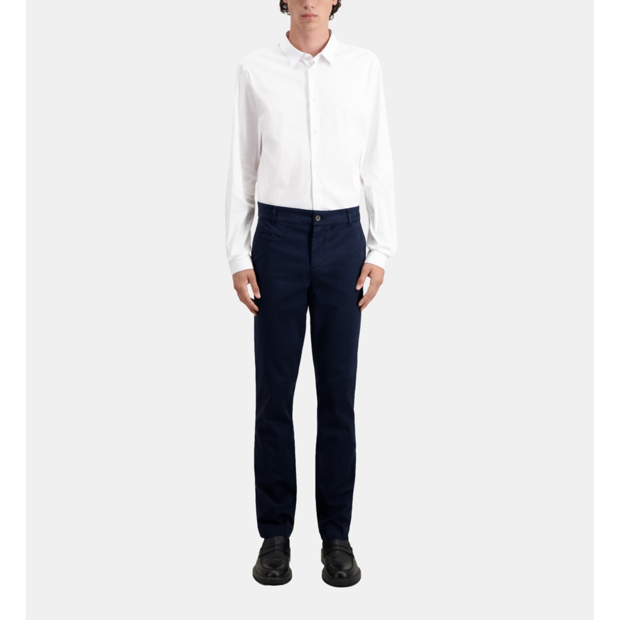 Chinos | Men | Navy Blue