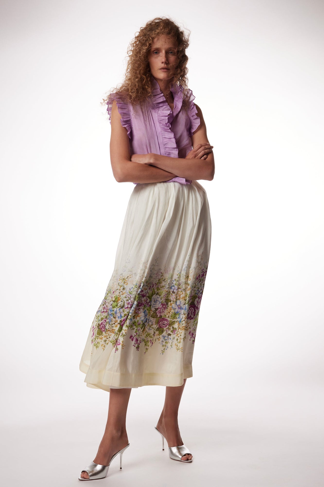 Katrina Skirt | Camellia Multi