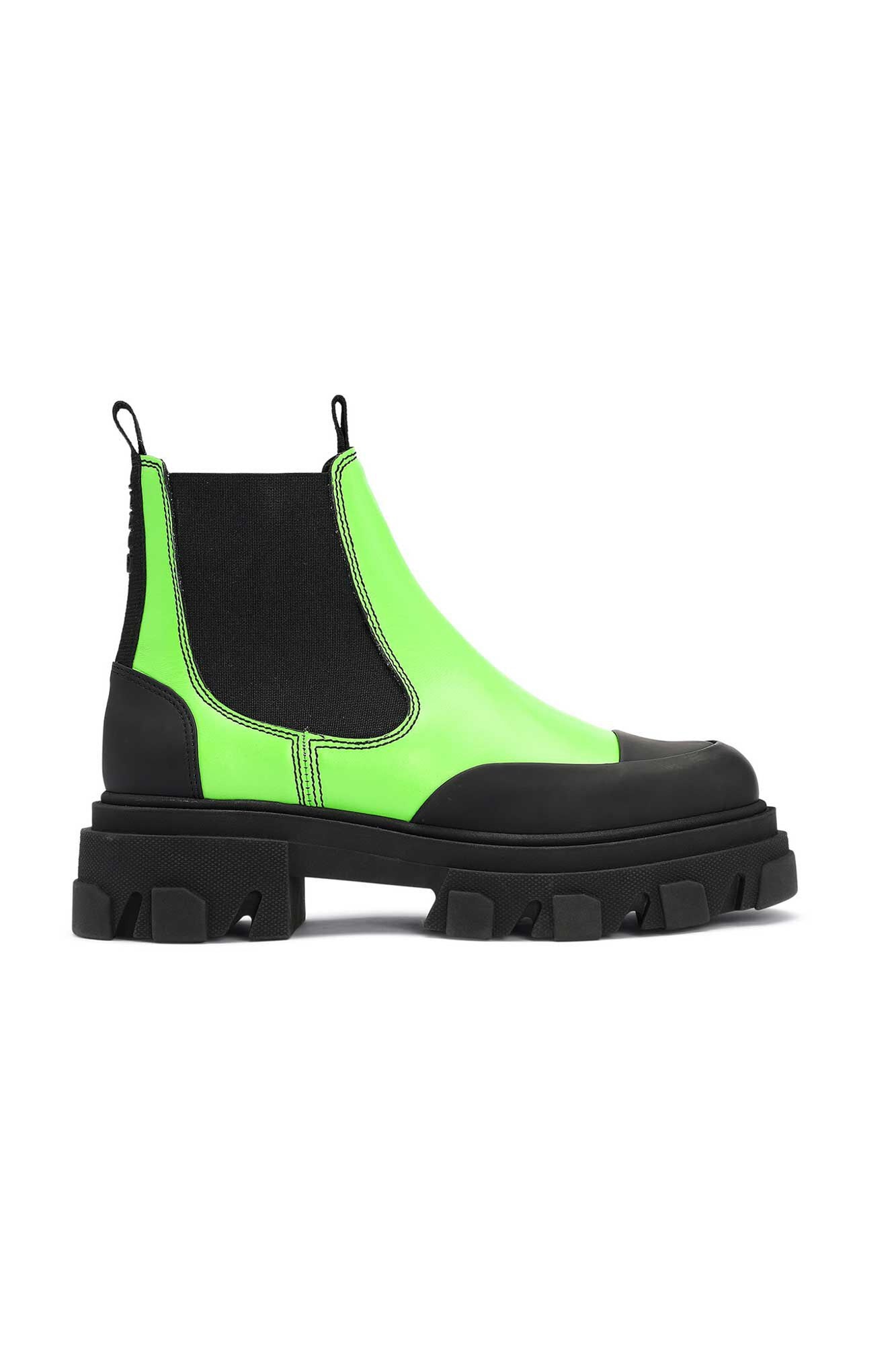 Chunky Chelsea Boot | Flash Green