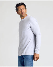 Classic Long Sleeve Crew Neck | Light Heather Gray