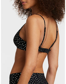 Classic Print Bralette | Silver Star