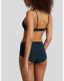 Classic Print Bralette | Tartan Plaid