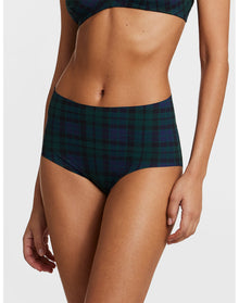 Classic Print High Rise Bikini | Tartan Plaid