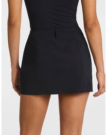 Classic Utility Micro Mini Skirt | Black