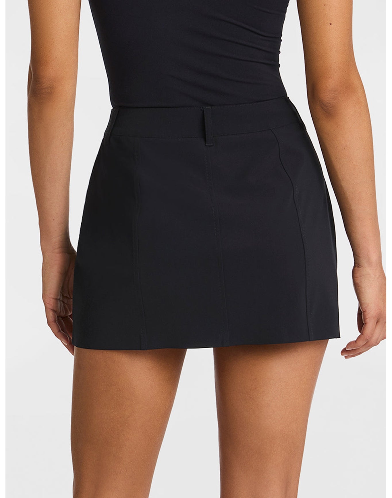 Classic Utility Micro Mini Skirt | Black