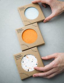 Cosmos Coasters | Terrazzo | White