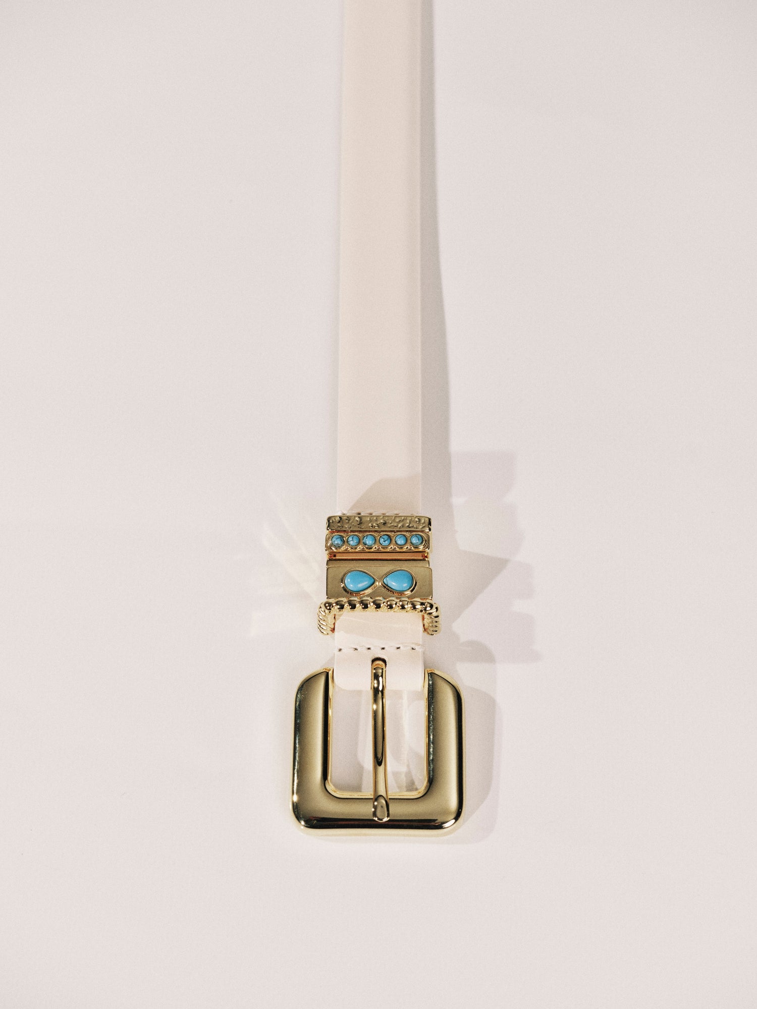 Mara Stone Ivory Turquoise Gold | Ivory & Turquoise & 24K Gold