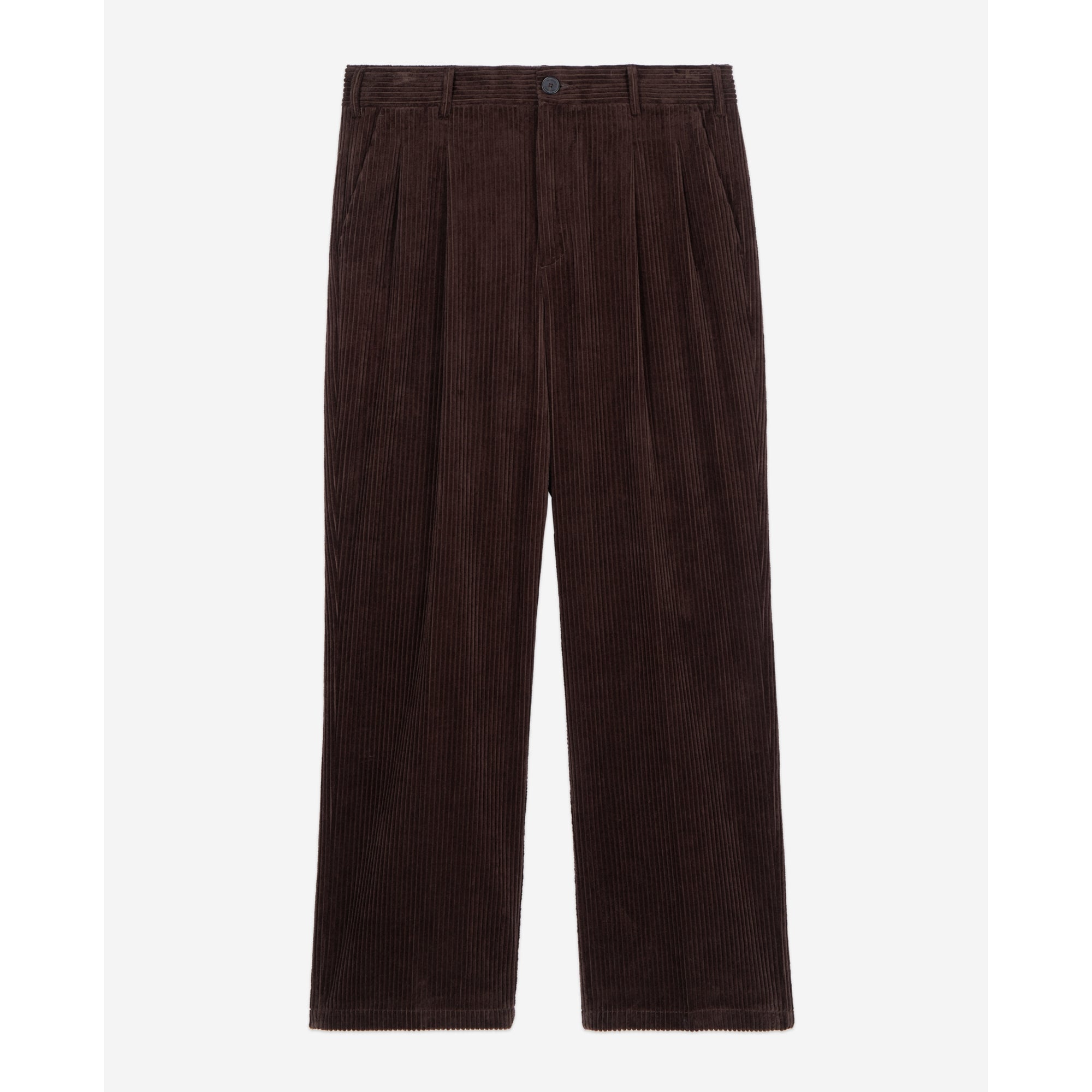 Corduroy Trousers | Men | Brown