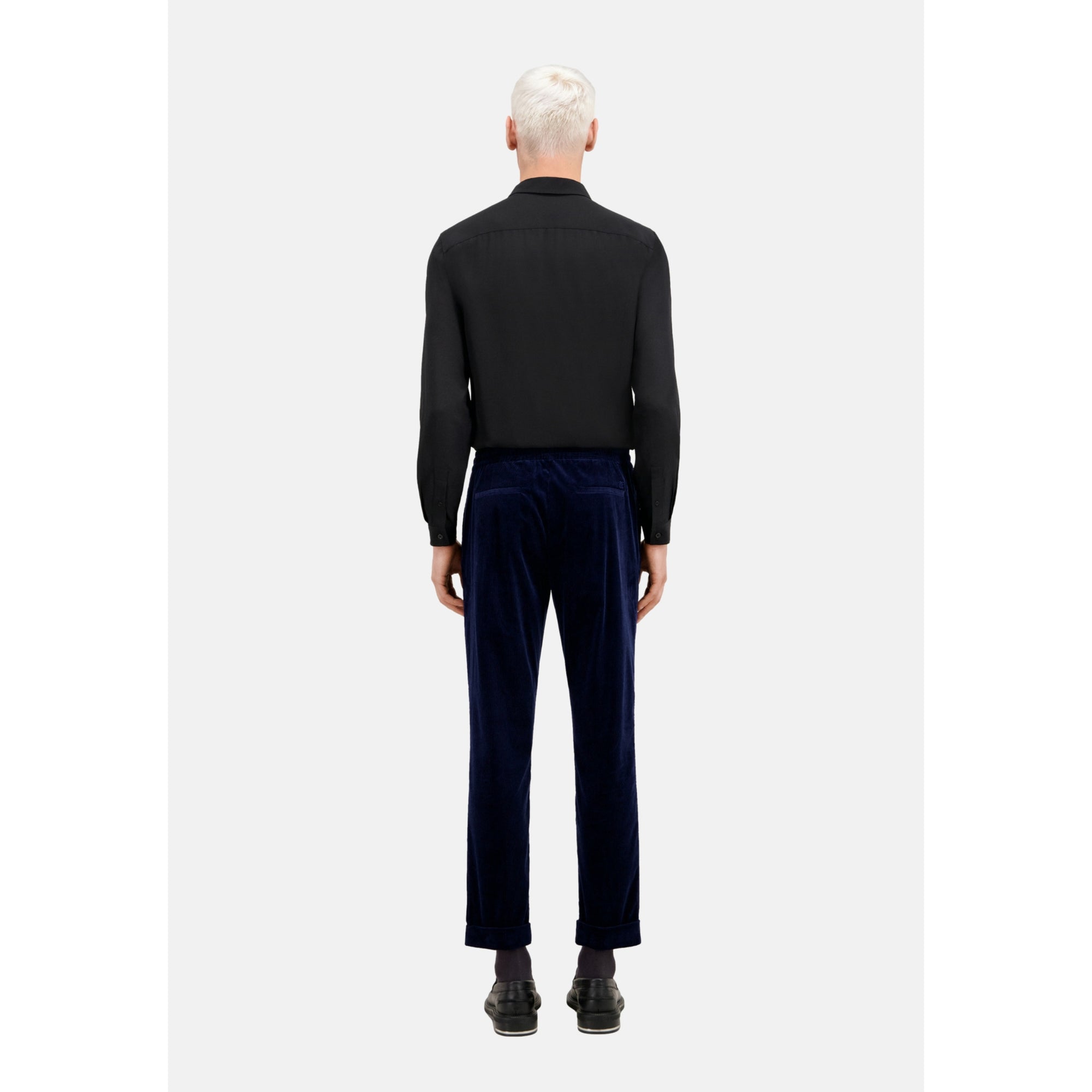 Corduroy Trousers | Men | Navy Blue