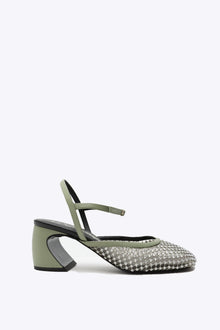 ID Mesh Mary Jane Pump | Sage