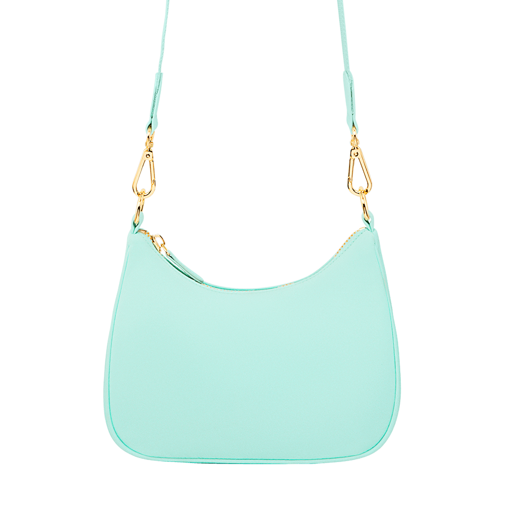 Curved Crossbody Bag | Cotton Candy