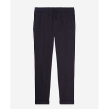 Cotton Blue Trousers | Men | Dark Navy