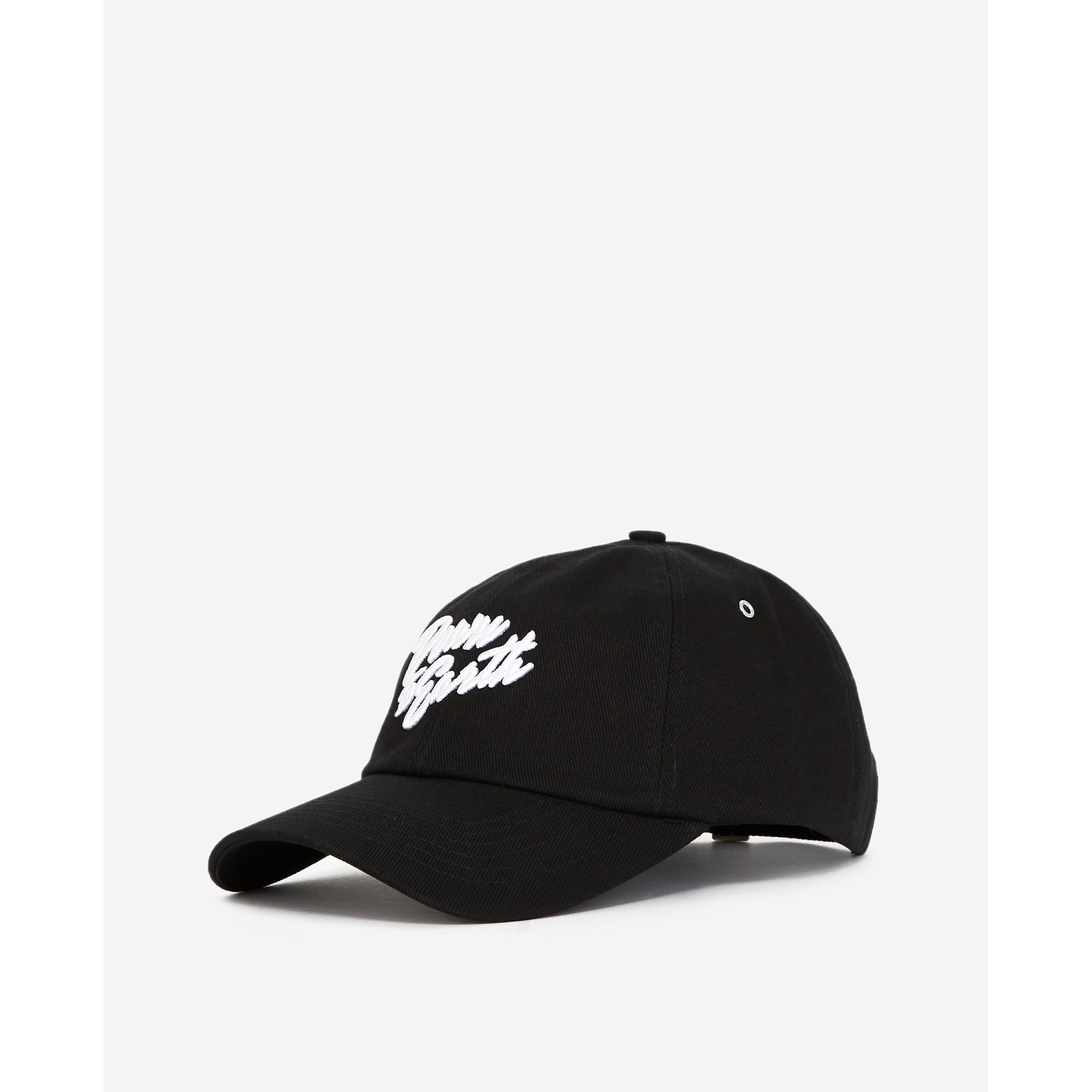 Cotton Cap With The Kooples Embroidery | Women | Black