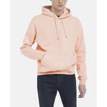 Cotton Hoodie With Logo On The Chest | Men | Pink