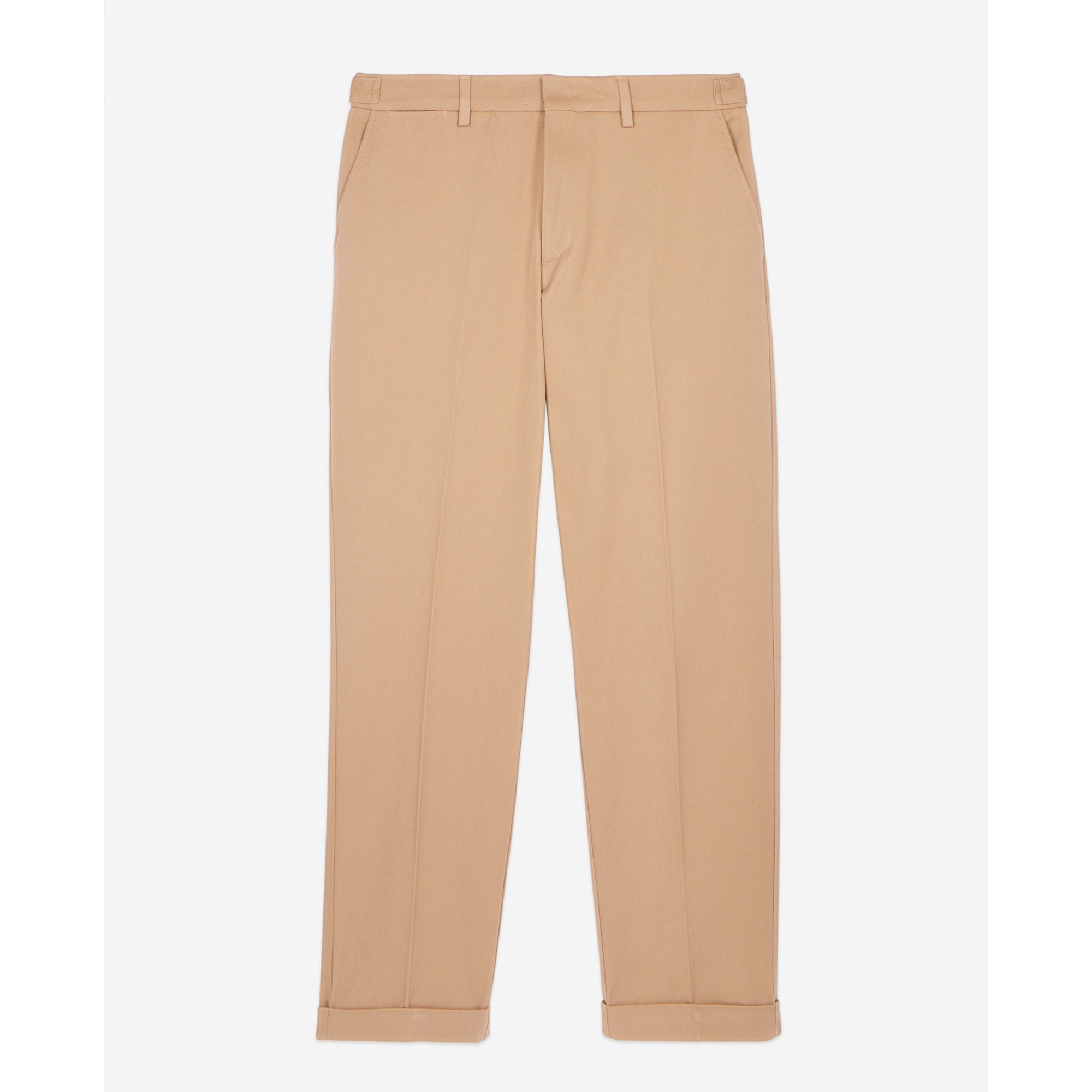 Cotton Trousers | Men | Camel