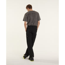 Cotton Twill Cargo Pants | Men | Black