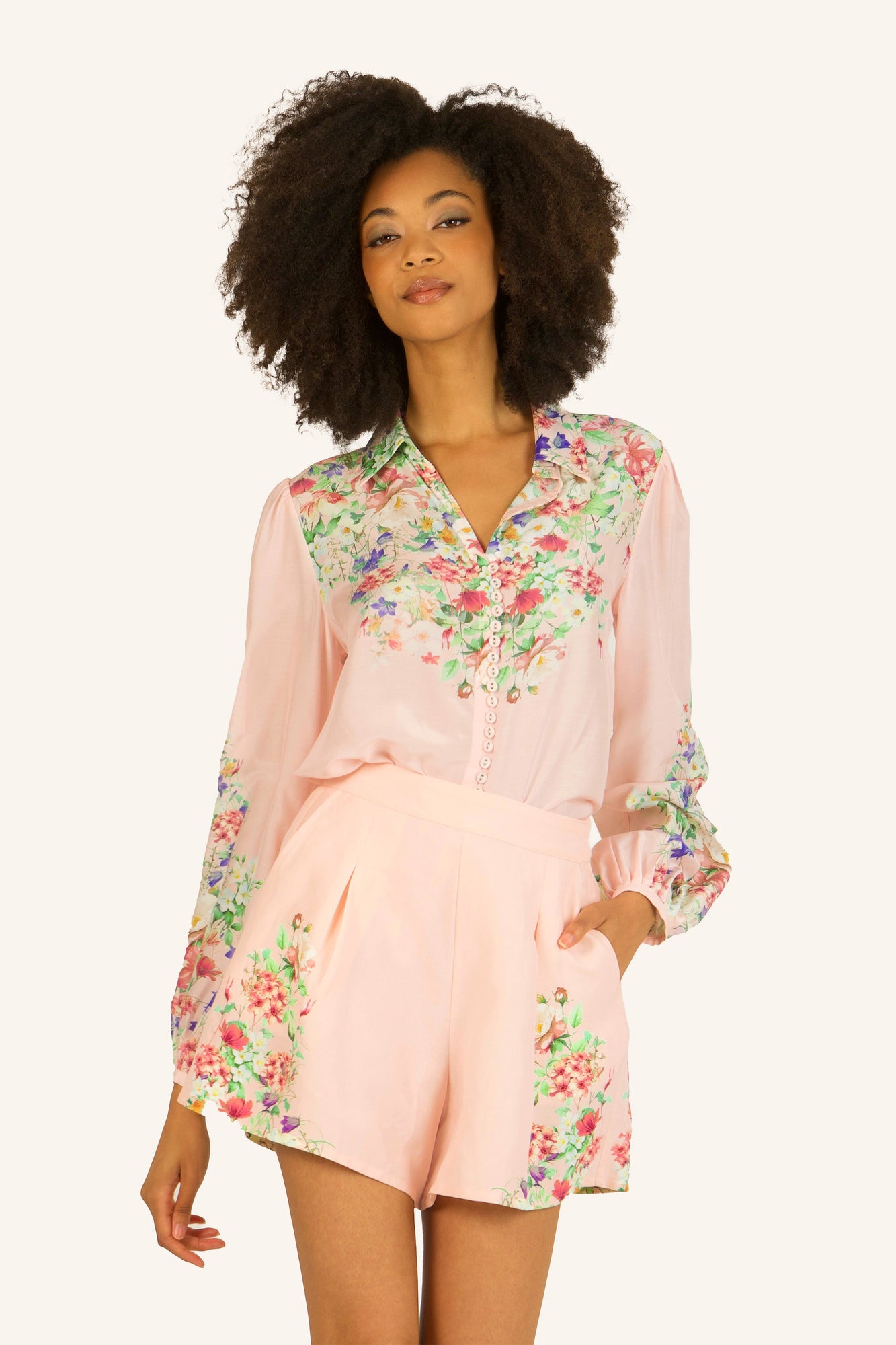 Rose Blouse | Romantic Floral