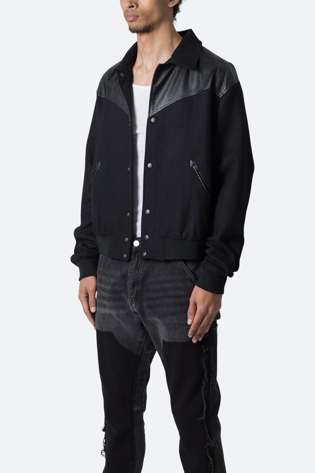 Cowboy Jacket | Black x Black
