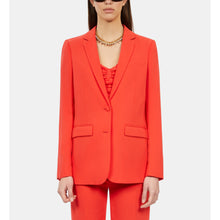 Crepe Suit Jacket | Women | Red