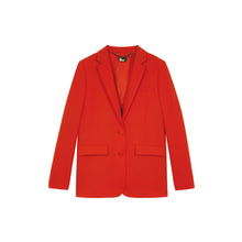 Crepe Suit Jacket | Women | Red