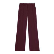 Crepe Suit Trousers | Women | Burgundy