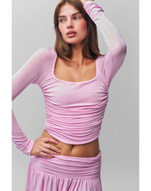 Crisia Top | Cotton Candy