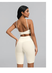 Criss-Cross Bra Top | Creamy Vanilla