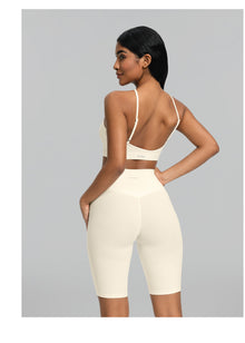 Criss-Cross Bra Top | Creamy Vanilla