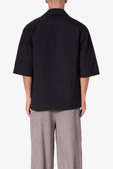 Cropped S x S Shirt | Black