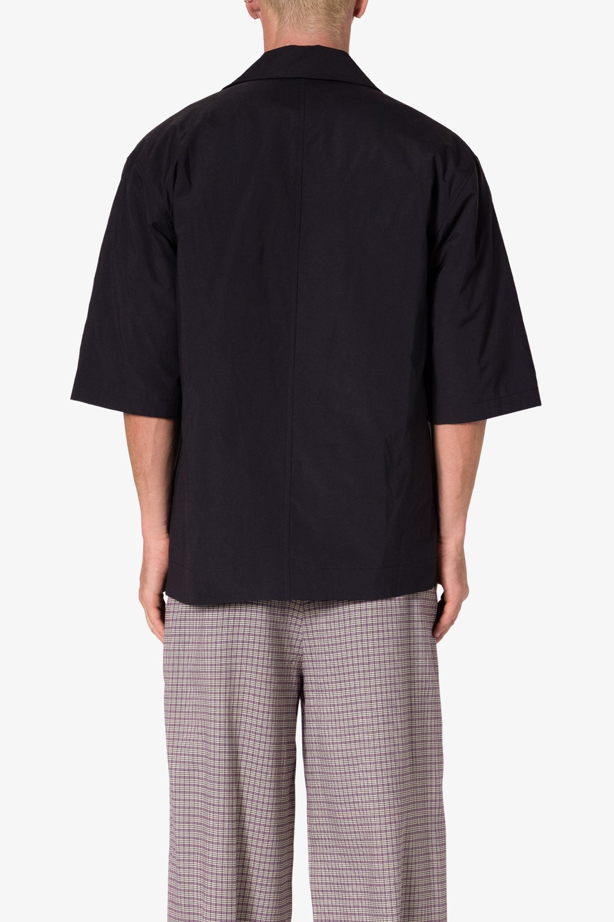 Cropped S x S Shirt | Black