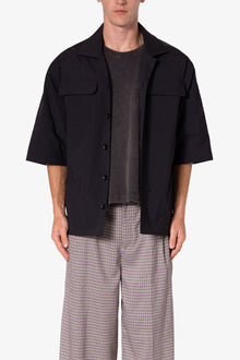 Cropped S x S Shirt | Black