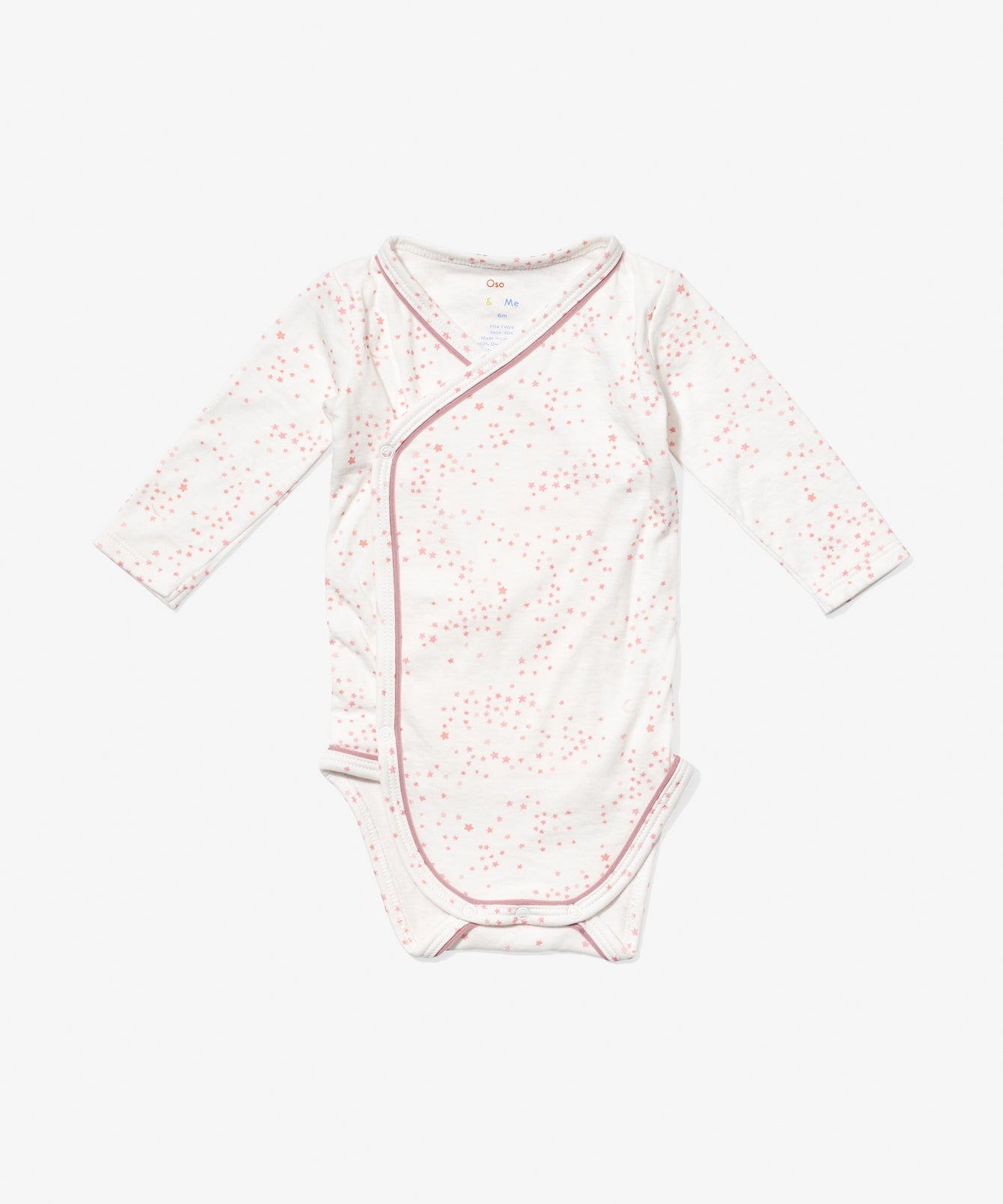 Girls | Crossbody One-piece | Pink/White