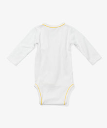Kids Unisex | Crossbody Onesie | White/Yellow