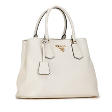 Prada Pre-Owned Medium Vitello Daino Satchel | Women | White