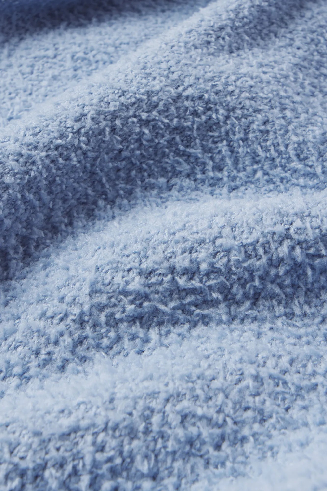 Kids | Recycled Boucle Hoodie & Jogger Set | Wedgewood Blue